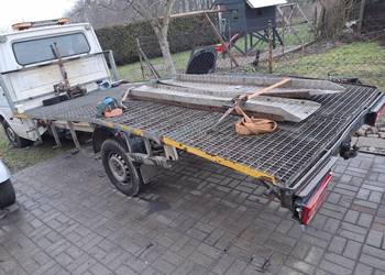 Najazd zabudowa autolaweta lt35 210x475 + wciagarka najazdy
