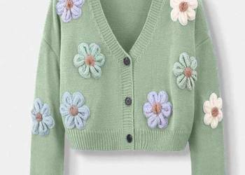 Nowy sweter rozmiar 38 kwiaty