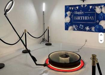 Fotobudka 360, LED SZKLANA, 100 CM NOWA