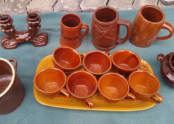 Brązowy porcelit Kamil ka z PRL Bochnia Chodzież