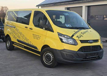 Ford Transit Custom DŁUGI LONG L2H1 bezwypadkowy, świeży rozrząd/ 6 osób D…