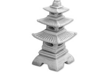 Figura ogrodowa betonowa LAMPA L7 pagoda