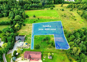 Duża Działka budowlana Jordanów