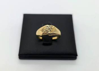 Złoty pierścionek próby 585 - 2,05g (Rozmiar 9)