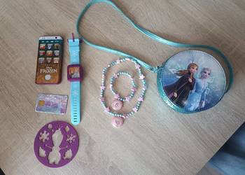 Torebka dziecięca z Krainy Lodu plus akcesoria