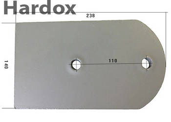 Nakładka HARDOX 1600220/S części do pługa REGENT