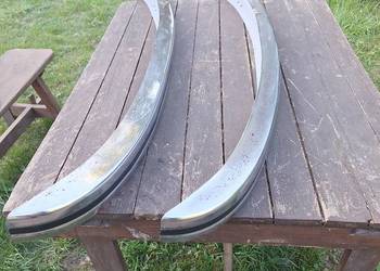 VW Garbus zderzaki przednie kwadratowe, bez otworów na kierunki