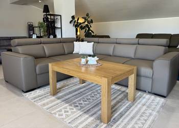 PRODUCENT Meble Pyka - Narożnik Madera 100% skóra naturalna OKAZJA!