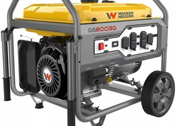 Przenośny agregat prądotwórczy WACKER NEUSON GS8003G 7,7 kW