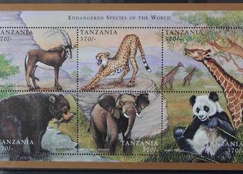 Tanzania ( fauna 1998 r)