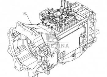 New Holland T6010 Regen przekladnia transmission 18x6 (sps) 40 kph 8456717…