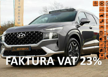 Hyundai Santa Fe FUL LED panorama skóra kamery wentylacja parktronik 4x4 T…