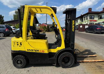 wózek widłowy HYSTER H2.5FT LPG Triplex 4.9m rozdzielacz 4-sekcje 2012