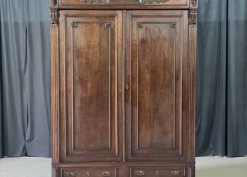 Szafa eklektyczna z szufladami antyk