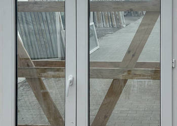 OKNA KacprzaK 124X135 OKNO Używane Plastikowe PCV