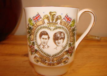 Karol i Diana 1981r kubek Hammersley