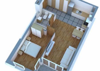 Mieszkanie Lublin 46.23m2 2 pokojowe