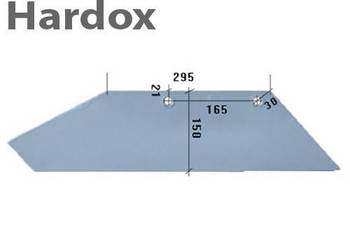Lemiesz 300ha! HARDOX 306196/P części do pługa EBERHARDT