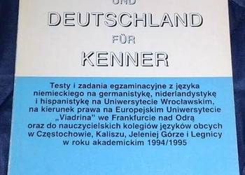 Deutsch und deutschland für kenner- E. Tomiczek, S. Kiedroń
