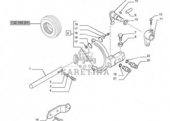 New Holland T6010 Widełki 87603966