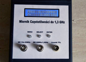 Miernik Częstotliwości 1,3 Ghz