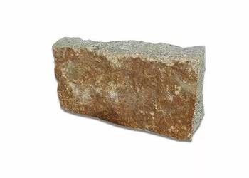 Obrzeże granitowe 10x20x40 cm łupane rudo-szare