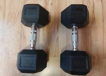 Hantle Hex 2x 15 kg hexagonalne