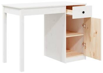 vidaXL Biurko, białe, 100x50x75 cm(SKU:814630)