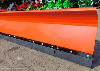 Pług euroramka tuz hydraulika lemiesz gumowy do sniegu AGROSTAL