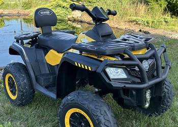 Quad na akumulator XT-SPEED 4X4 24 Mocny 4x80Watt Żółty