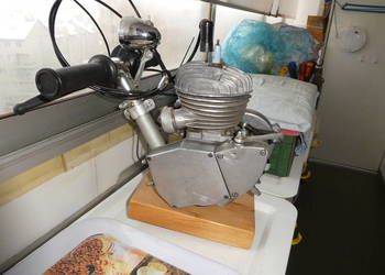 Silnik KO rowerowy z cewką manetką i klamką sprzęga