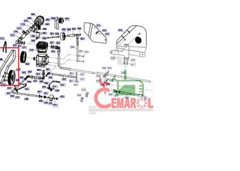 Pas klinowy m135 Pas klinowy m135
