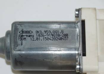 8K0959801B AUDI A6 C7 SILNICZEK SZYBY LEWY PRZOD