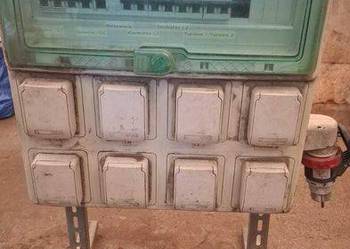 rozdzielnia elektryczna jednofazowa stojaca 1x18 IP65 18p zabezpieczen