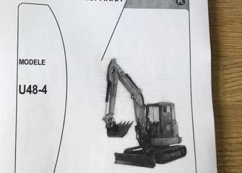 dtr instrukcja obsługi koparka kubota u48-4 i inne