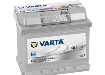 Akumulator Varta Silver Dynamic 12V 52Ah 520A C6