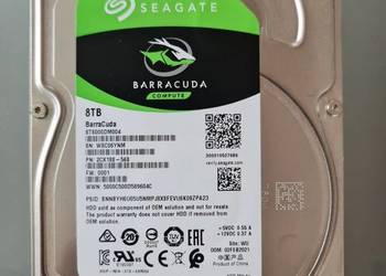 USZKODZONY dysk Seagate Barracuda 8 TB