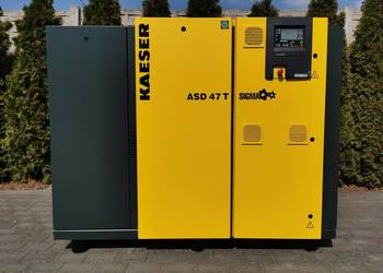 25kw 4700L/min Sprężarka KAESER ASD47T kompresor 8 BAR + OSUSZACZ