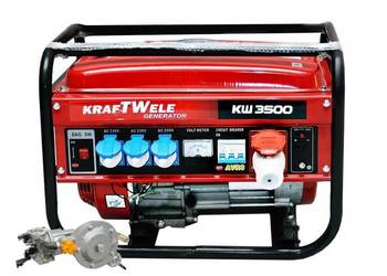 AGREGAT GENERATOR PRĄDOTWÓRCZY 3,5 KW 230 / 400 V + LPG