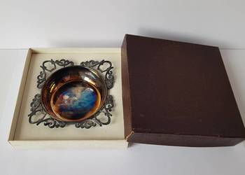 Platerowana popielniczka / czarka Resovia Rzeszów