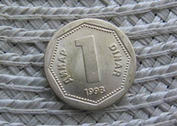 Jugosławia 1 Dinar 1993r