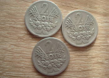 Moneta 2 zł. z roku 1958 i 1960