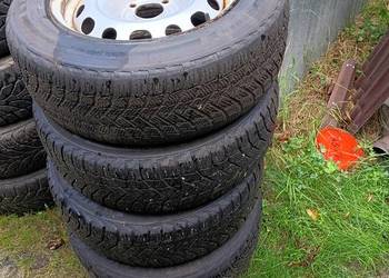 felgi koła 15 4x108 ET 27 Peugeot z oponami Michelin 195/65R15 M+S