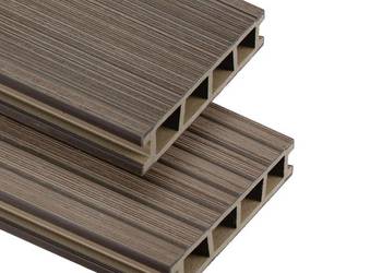 Deska tarasowa kompozytowa BERGDECK Pure Szczotkowana Orzech 2,4m