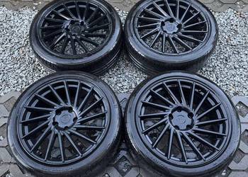 AluFelgi Keskin KT17 Czarne 5x120 opony 245/40/19” BMW X1 X3 E90 E60 E38