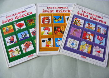 Encyklopedia Świat dziecka Tom 2,3 i 4