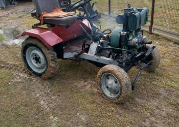 Ciągnik Sam S-7, S301, Andoria, Żuk, podnośnik