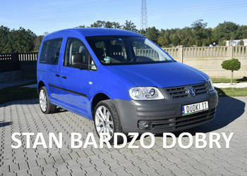 Volkswagen Caddy 1,6benz MPI. 5 Osób,Klimatyzacja.Alufelgi.El.szyby.Centra…