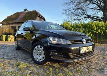 VW Golf VII 1.6TDI *Czarna perła* *Idealny* *Bogata Wersja*