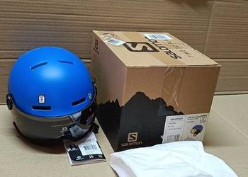 Salomon Grom Visor kask dziecięcy do sportów zimowych rozm.M53-56